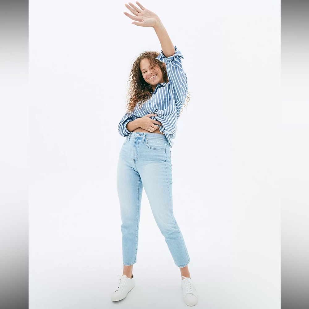 Madewell Curvy Perfect Vintage Jean in Fitzgerald wash